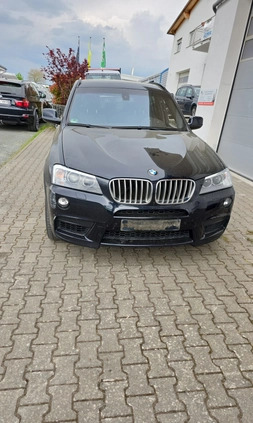 BMW X3 cena 33900 przebieg: 193817, rok produkcji 2012 z Wągrowiec małe 106